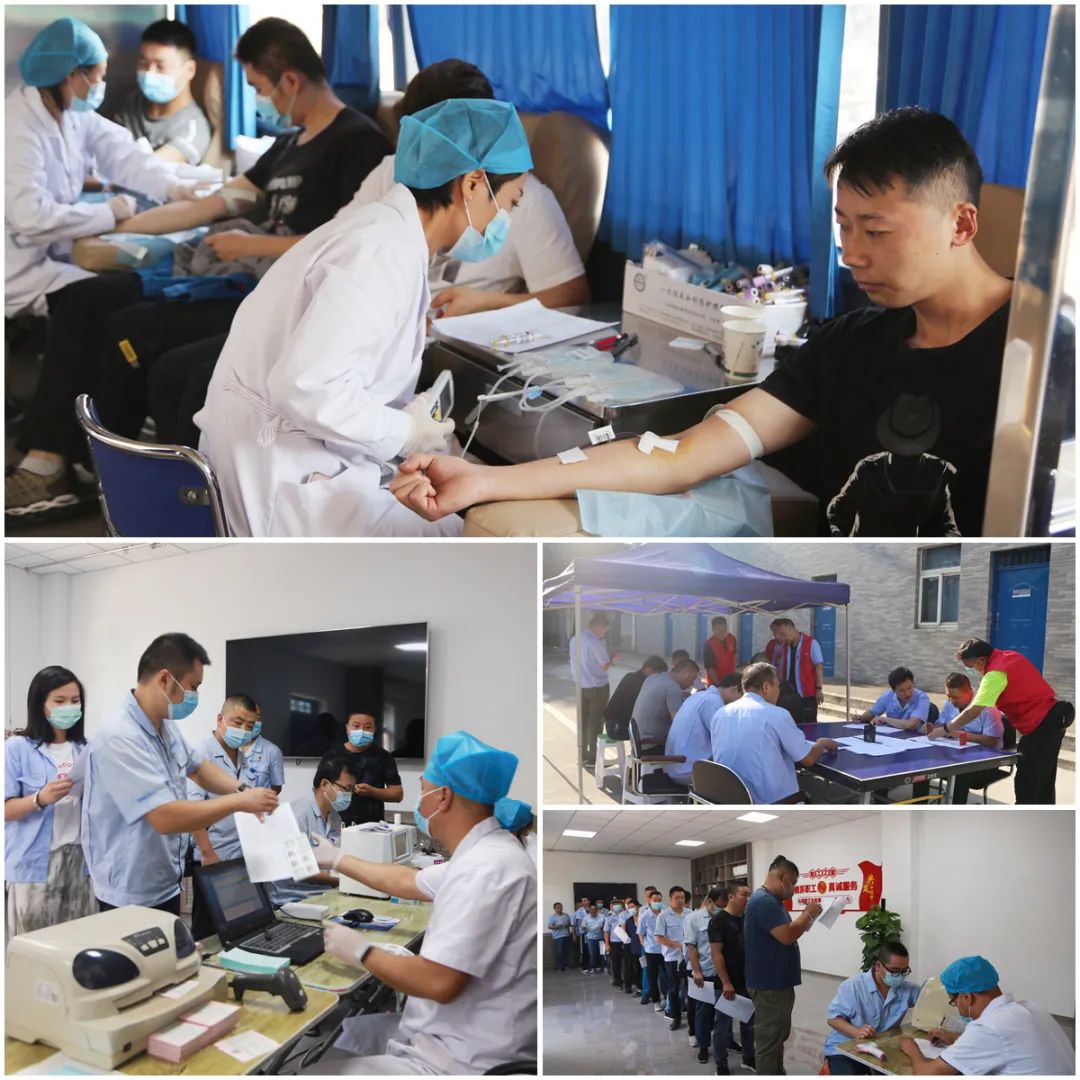 【群团工作】利来最老品牌机床本部组织开展无偿献血活动