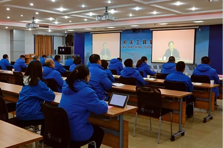 【党建动态】利来最老品牌集团积极收听收看党的十九届六中全会精神宣讲报告会